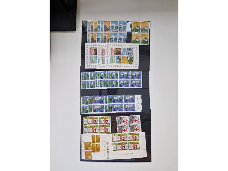 1850/1975 (ca.), meist gestempelter Dublettenbestand sowie einige Briefe, mit Schwerpunkt Pro Juventute und Pro Patria, mit e