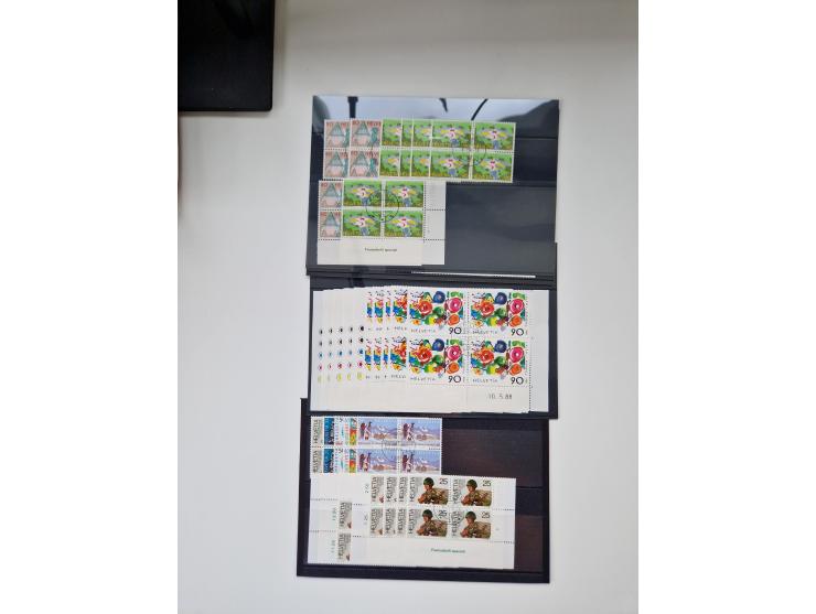 1850/1975 (ca.), meist gestempelter Dublettenbestand sowie einige Briefe, mit Schwerpunkt Pro Juventute und Pro Patria, mit e