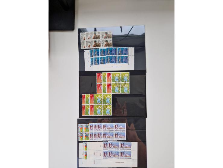 1850/1975 (ca.), meist gestempelter Dublettenbestand sowie einige Briefe, mit Schwerpunkt Pro Juventute und Pro Patria, mit e