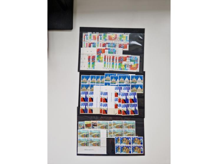 1850/1975 (ca.), meist gestempelter Dublettenbestand sowie einige Briefe, mit Schwerpunkt Pro Juventute und Pro Patria, mit e