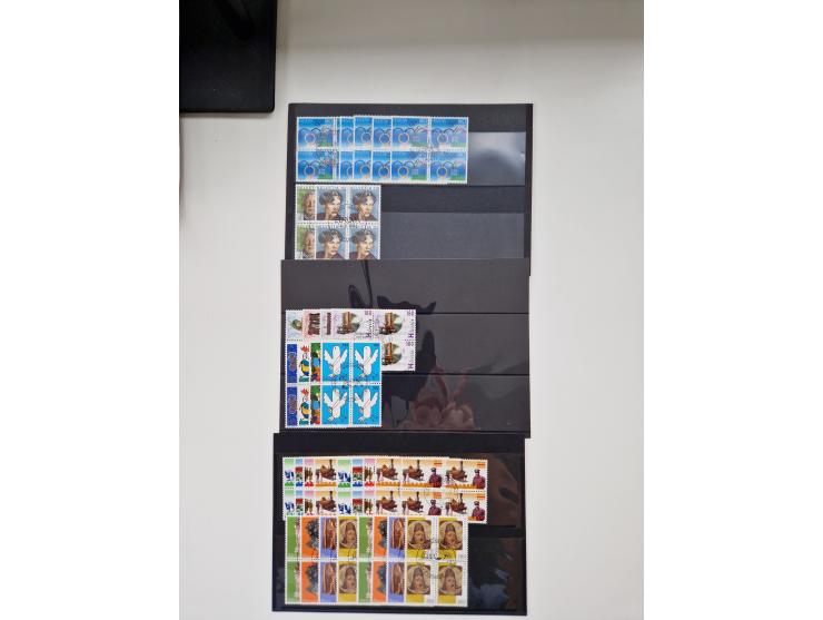 1850/1975 (ca.), meist gestempelter Dublettenbestand sowie einige Briefe, mit Schwerpunkt Pro Juventute und Pro Patria, mit e