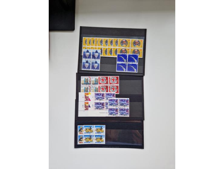 1850/1975 (ca.), meist gestempelter Dublettenbestand sowie einige Briefe, mit Schwerpunkt Pro Juventute und Pro Patria, mit e