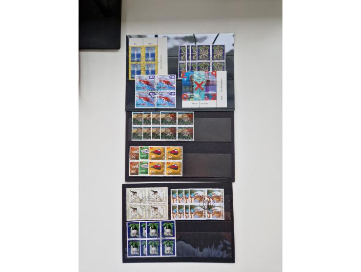 1850/1975 (ca.), meist gestempelter Dublettenbestand sowie einige Briefe, mit Schwerpunkt Pro Juventute und Pro Patria, mit e