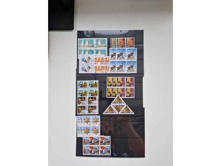 1850/1975 (ca.), meist gestempelter Dublettenbestand sowie einige Briefe, mit Schwerpunkt Pro Juventute und Pro Patria, mit e