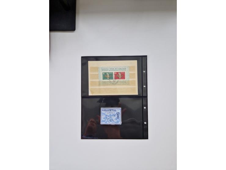 1850/1975 (ca.), meist gestempelter Dublettenbestand sowie einige Briefe, mit Schwerpunkt Pro Juventute und Pro Patria, mit e