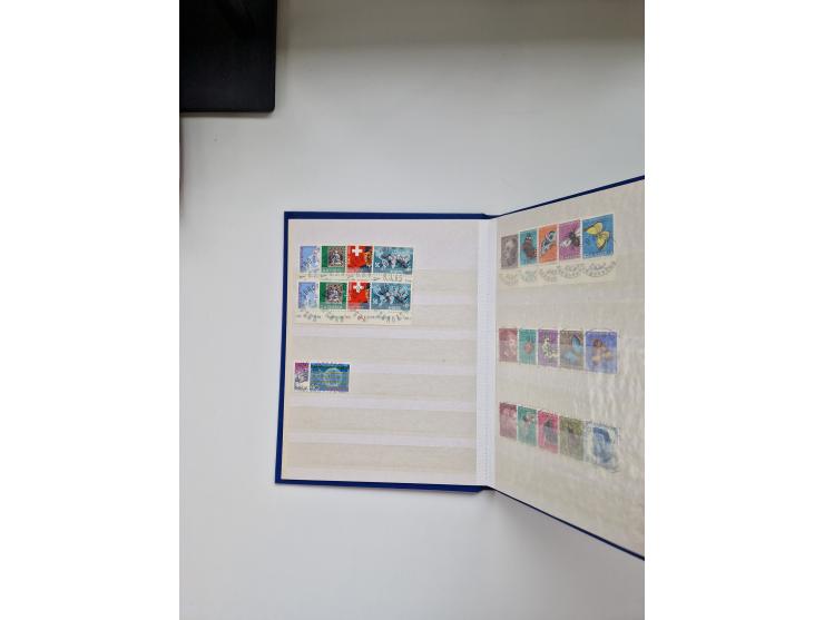 1850/1975 (ca.), meist gestempelter Dublettenbestand sowie einige Briefe, mit Schwerpunkt Pro Juventute und Pro Patria, mit e