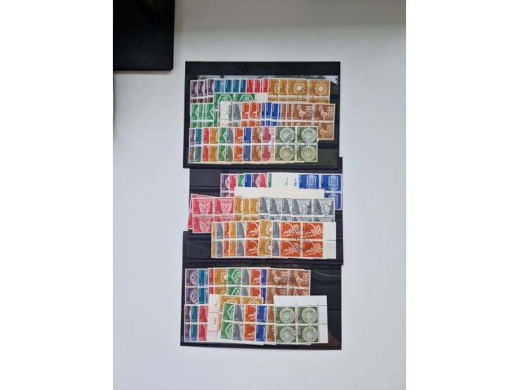 1850/1975 (ca.), meist gestempelter Dublettenbestand sowie einige Briefe, mit Schwerpunkt Pro Juventute und Pro Patria, mit e