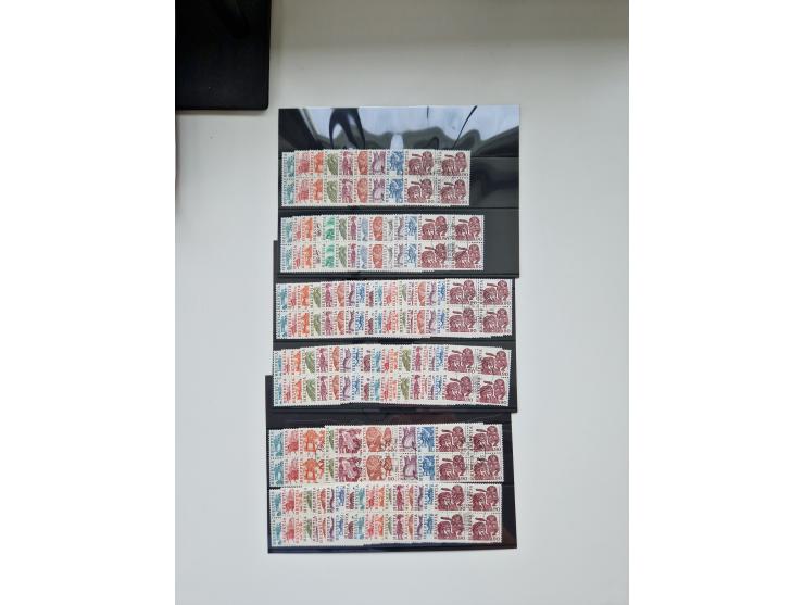 1850/1975 (ca.), meist gestempelter Dublettenbestand sowie einige Briefe, mit Schwerpunkt Pro Juventute und Pro Patria, mit e