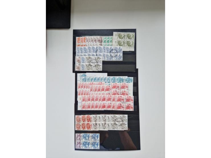 1850/1975 (ca.), meist gestempelter Dublettenbestand sowie einige Briefe, mit Schwerpunkt Pro Juventute und Pro Patria, mit e