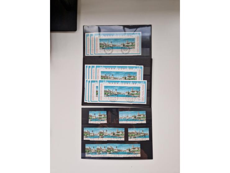 1850/1975 (ca.), meist gestempelter Dublettenbestand sowie einige Briefe, mit Schwerpunkt Pro Juventute und Pro Patria, mit e