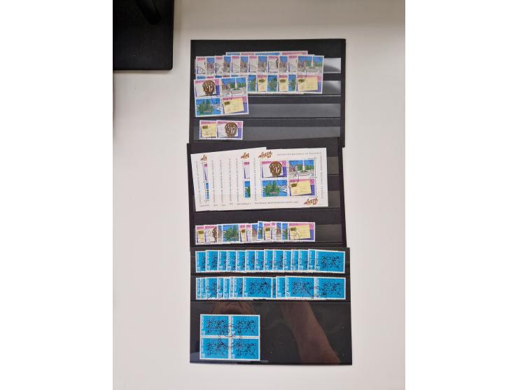 1850/1975 (ca.), meist gestempelter Dublettenbestand sowie einige Briefe, mit Schwerpunkt Pro Juventute und Pro Patria, mit e