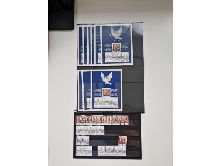 1850/1975 (ca.), meist gestempelter Dublettenbestand sowie einige Briefe, mit Schwerpunkt Pro Juventute und Pro Patria, mit e