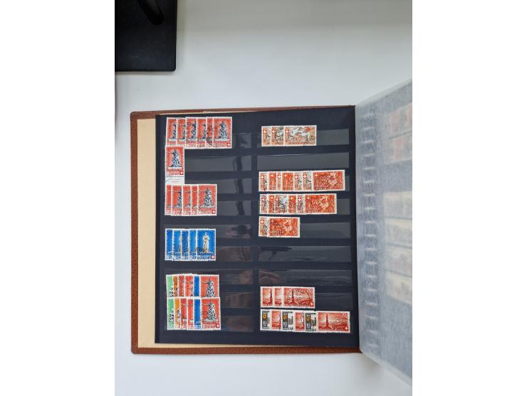 1850/1975 (ca.), meist gestempelter Dublettenbestand sowie einige Briefe, mit Schwerpunkt Pro Juventute und Pro Patria, mit e