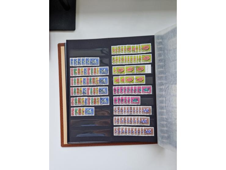 1850/1975 (ca.), meist gestempelter Dublettenbestand sowie einige Briefe, mit Schwerpunkt Pro Juventute und Pro Patria, mit e