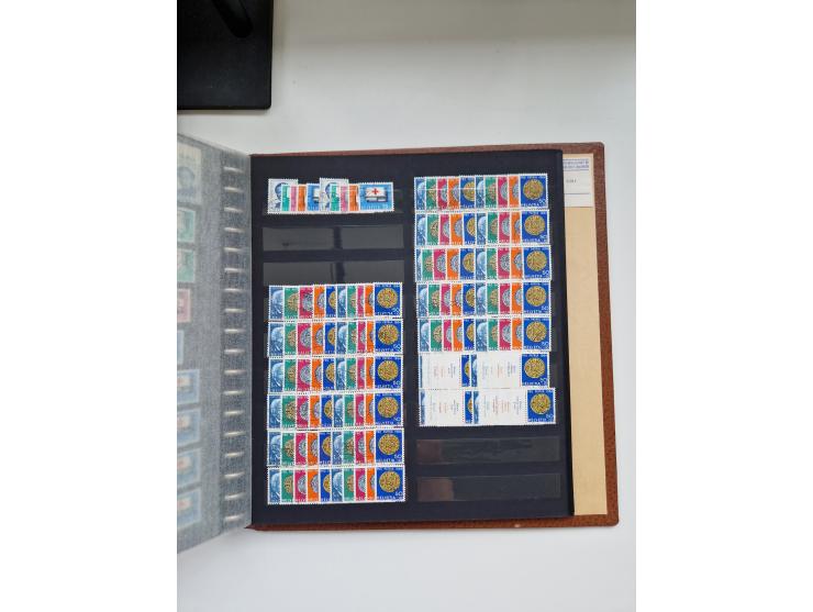 1850/1975 (ca.), meist gestempelter Dublettenbestand sowie einige Briefe, mit Schwerpunkt Pro Juventute und Pro Patria, mit e