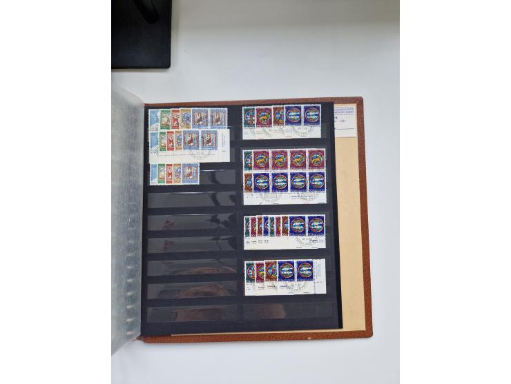 1850/1975 (ca.), meist gestempelter Dublettenbestand sowie einige Briefe, mit Schwerpunkt Pro Juventute und Pro Patria, mit e