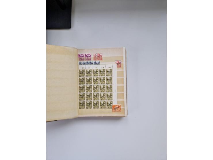 1850/1975 (ca.), meist gestempelter Dublettenbestand sowie einige Briefe, mit Schwerpunkt Pro Juventute und Pro Patria, mit e