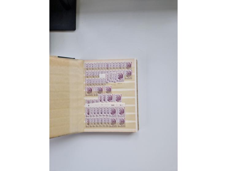 1850/1975 (ca.), meist gestempelter Dublettenbestand sowie einige Briefe, mit Schwerpunkt Pro Juventute und Pro Patria, mit e