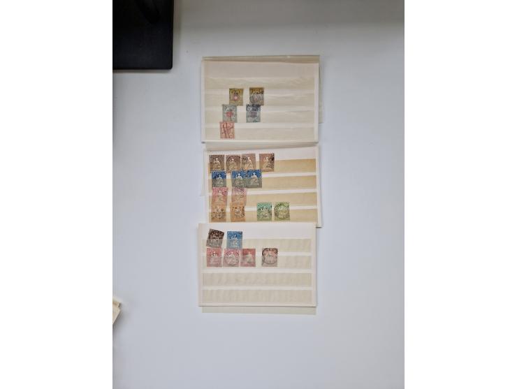 1850/1975 (ca.), meist gestempelter Dublettenbestand sowie einige Briefe, mit Schwerpunkt Pro Juventute und Pro Patria, mit e