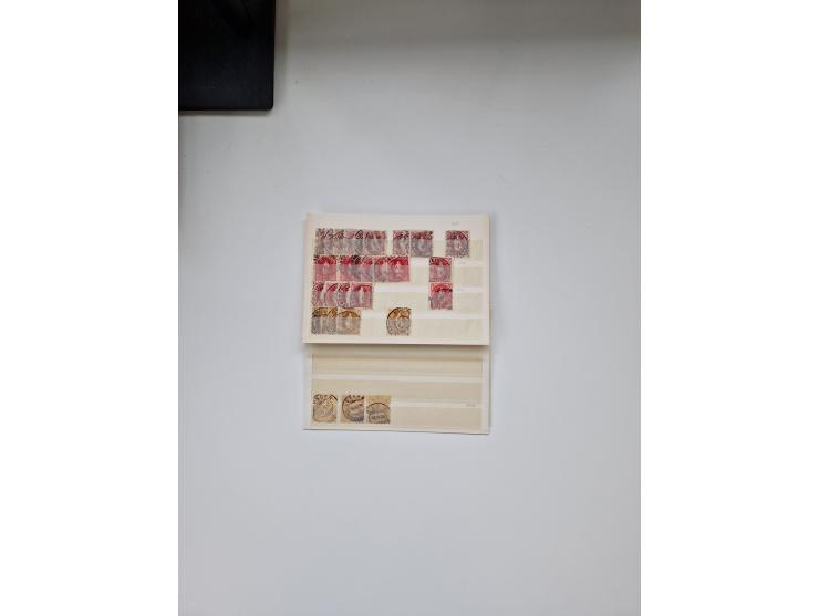 1850/1975 (ca.), meist gestempelter Dublettenbestand sowie einige Briefe, mit Schwerpunkt Pro Juventute und Pro Patria, mit e