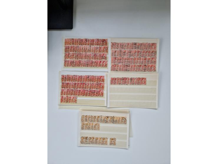 1850/1975 (ca.), meist gestempelter Dublettenbestand sowie einige Briefe, mit Schwerpunkt Pro Juventute und Pro Patria, mit e