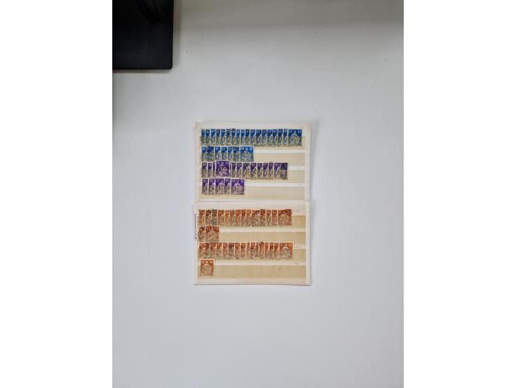 1850/1975 (ca.), meist gestempelter Dublettenbestand sowie einige Briefe, mit Schwerpunkt Pro Juventute und Pro Patria, mit e