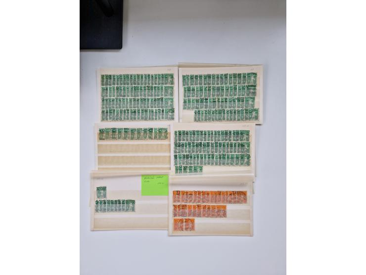 1850/1975 (ca.), meist gestempelter Dublettenbestand sowie einige Briefe, mit Schwerpunkt Pro Juventute und Pro Patria, mit e