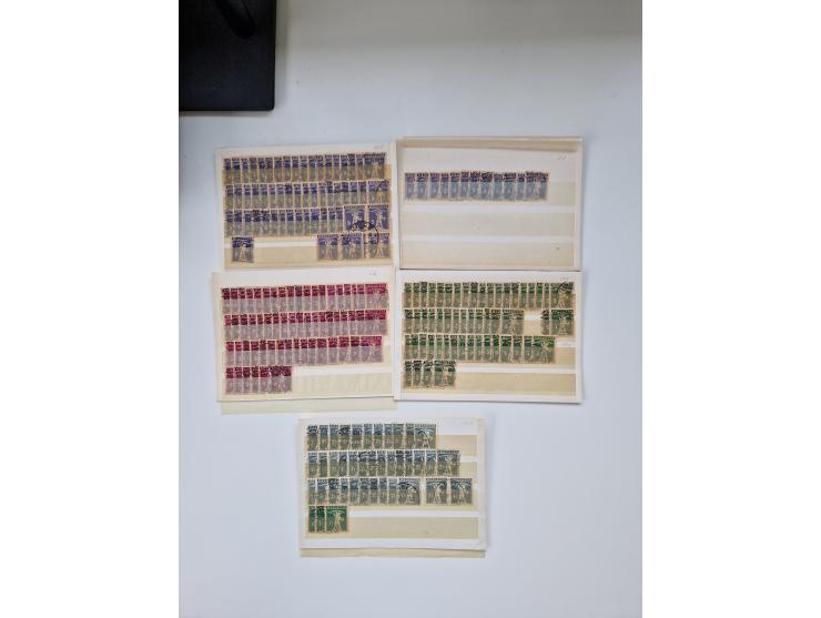 1850/1975 (ca.), meist gestempelter Dublettenbestand sowie einige Briefe, mit Schwerpunkt Pro Juventute und Pro Patria, mit e