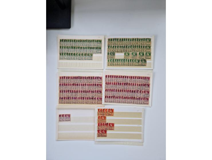 1850/1975 (ca.), meist gestempelter Dublettenbestand sowie einige Briefe, mit Schwerpunkt Pro Juventute und Pro Patria, mit e