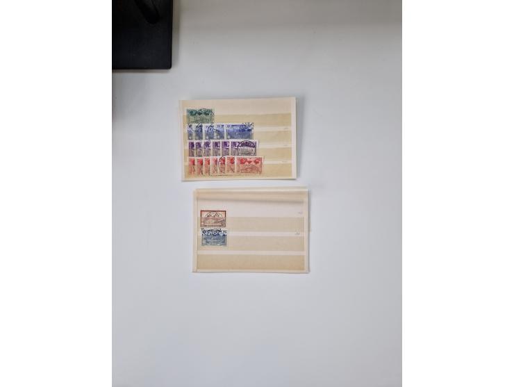 1850/1975 (ca.), meist gestempelter Dublettenbestand sowie einige Briefe, mit Schwerpunkt Pro Juventute und Pro Patria, mit e