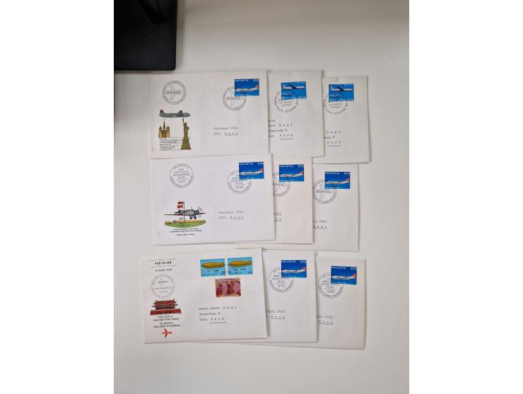 1850/1975 (ca.), meist gestempelter Dublettenbestand sowie einige Briefe, mit Schwerpunkt Pro Juventute und Pro Patria, mit e