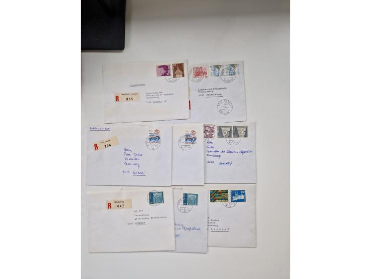 1850/1975 (ca.), meist gestempelter Dublettenbestand sowie einige Briefe, mit Schwerpunkt Pro Juventute und Pro Patria, mit e