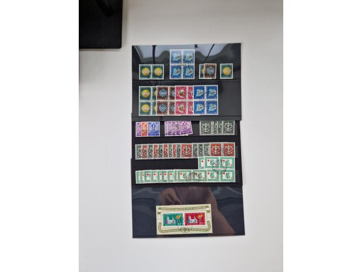 1850/1975 (ca.), meist gestempelter Dublettenbestand sowie einige Briefe, mit Schwerpunkt Pro Juventute und Pro Patria, mit e