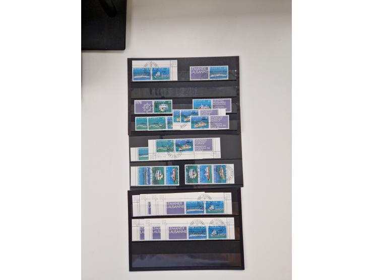 1850/1975 (ca.), meist gestempelter Dublettenbestand sowie einige Briefe, mit Schwerpunkt Pro Juventute und Pro Patria, mit e