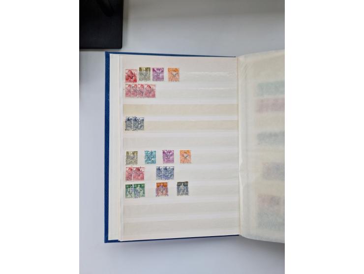 1850/1975 (ca.), meist gestempelter Dublettenbestand sowie einige Briefe, mit Schwerpunkt Pro Juventute und Pro Patria, mit e