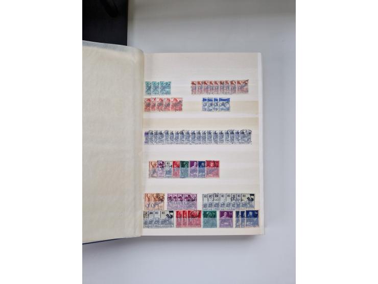 1850/1975 (ca.), meist gestempelter Dublettenbestand sowie einige Briefe, mit Schwerpunkt Pro Juventute und Pro Patria, mit e