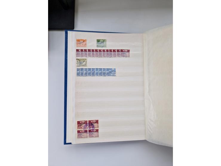 1850/1975 (ca.), meist gestempelter Dublettenbestand sowie einige Briefe, mit Schwerpunkt Pro Juventute und Pro Patria, mit e