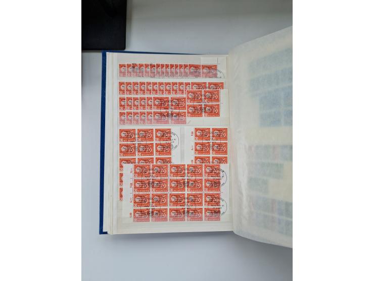 1850/1975 (ca.), meist gestempelter Dublettenbestand sowie einige Briefe, mit Schwerpunkt Pro Juventute und Pro Patria, mit e