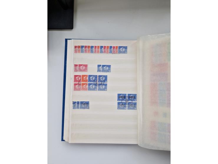 1850/1975 (ca.), meist gestempelter Dublettenbestand sowie einige Briefe, mit Schwerpunkt Pro Juventute und Pro Patria, mit e