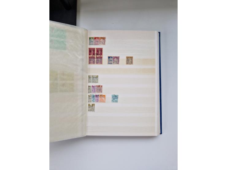 1850/1975 (ca.), meist gestempelter Dublettenbestand sowie einige Briefe, mit Schwerpunkt Pro Juventute und Pro Patria, mit e