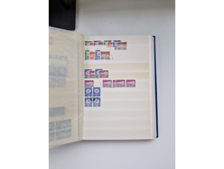 1850/1975 (ca.), meist gestempelter Dublettenbestand sowie einige Briefe, mit Schwerpunkt Pro Juventute und Pro Patria, mit e