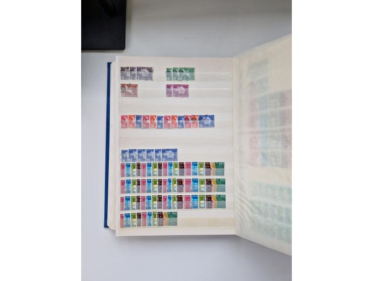 1850/1975 (ca.), meist gestempelter Dublettenbestand sowie einige Briefe, mit Schwerpunkt Pro Juventute und Pro Patria, mit e