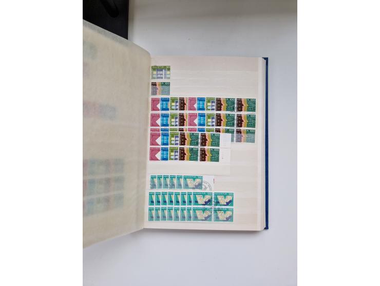 1850/1975 (ca.), meist gestempelter Dublettenbestand sowie einige Briefe, mit Schwerpunkt Pro Juventute und Pro Patria, mit e