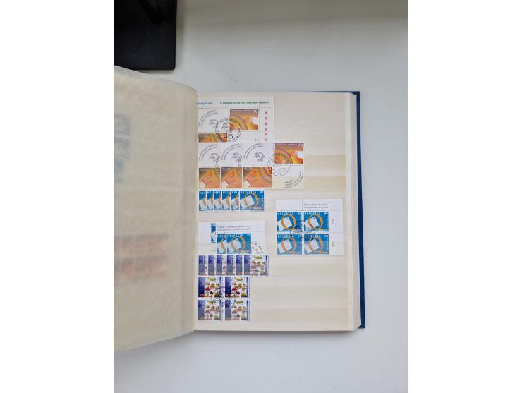 1850/1975 (ca.), meist gestempelter Dublettenbestand sowie einige Briefe, mit Schwerpunkt Pro Juventute und Pro Patria, mit e