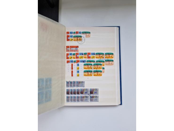 1850/1975 (ca.), meist gestempelter Dublettenbestand sowie einige Briefe, mit Schwerpunkt Pro Juventute und Pro Patria, mit e