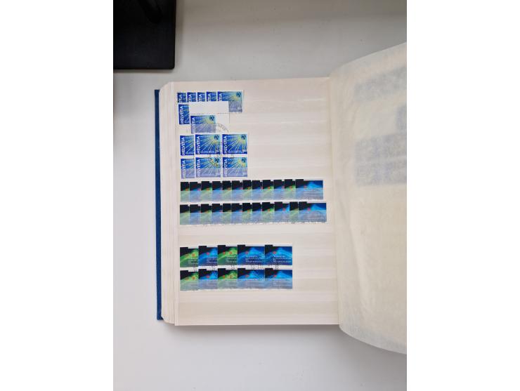 1850/1975 (ca.), meist gestempelter Dublettenbestand sowie einige Briefe, mit Schwerpunkt Pro Juventute und Pro Patria, mit e