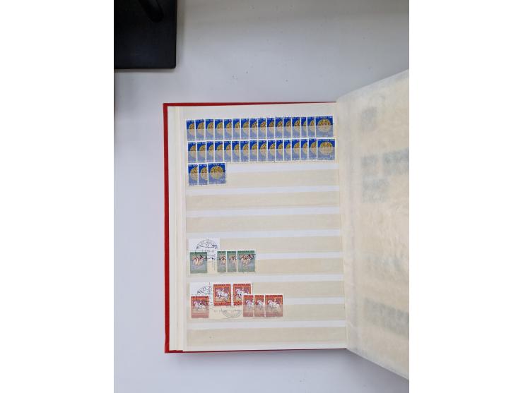 1850/1975 (ca.), meist gestempelter Dublettenbestand sowie einige Briefe, mit Schwerpunkt Pro Juventute und Pro Patria, mit e