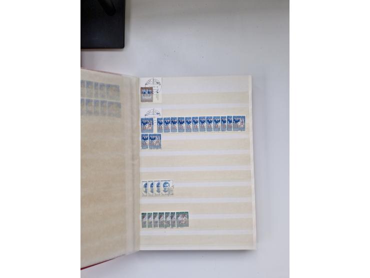 1850/1975 (ca.), meist gestempelter Dublettenbestand sowie einige Briefe, mit Schwerpunkt Pro Juventute und Pro Patria, mit e