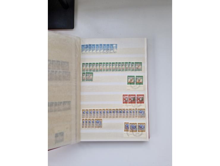 1850/1975 (ca.), meist gestempelter Dublettenbestand sowie einige Briefe, mit Schwerpunkt Pro Juventute und Pro Patria, mit e