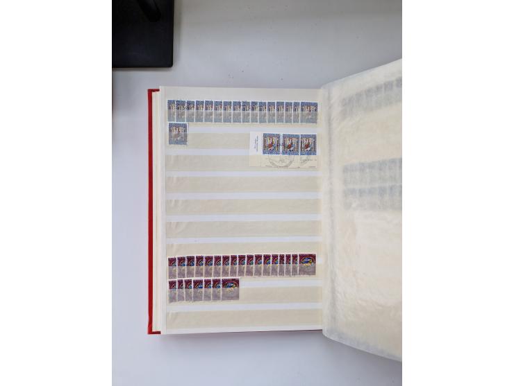 1850/1975 (ca.), meist gestempelter Dublettenbestand sowie einige Briefe, mit Schwerpunkt Pro Juventute und Pro Patria, mit e